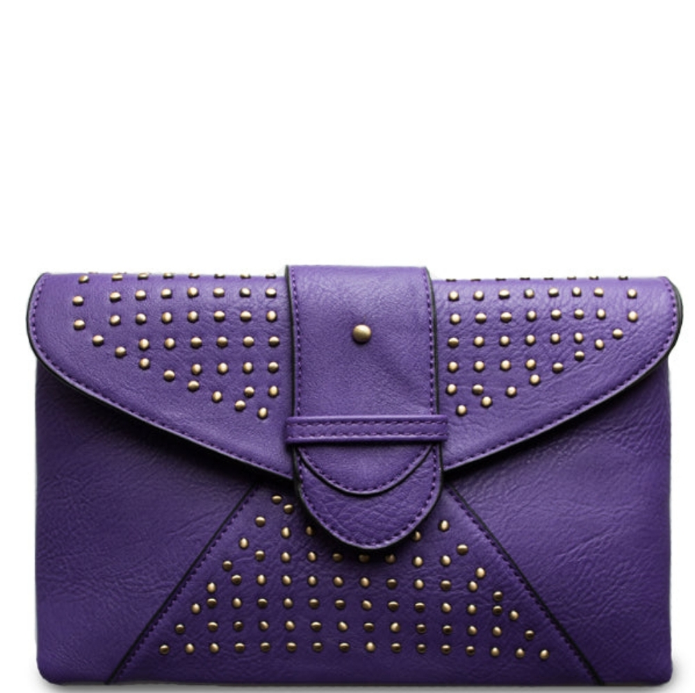 K Carroll Purple Studded Crossbody